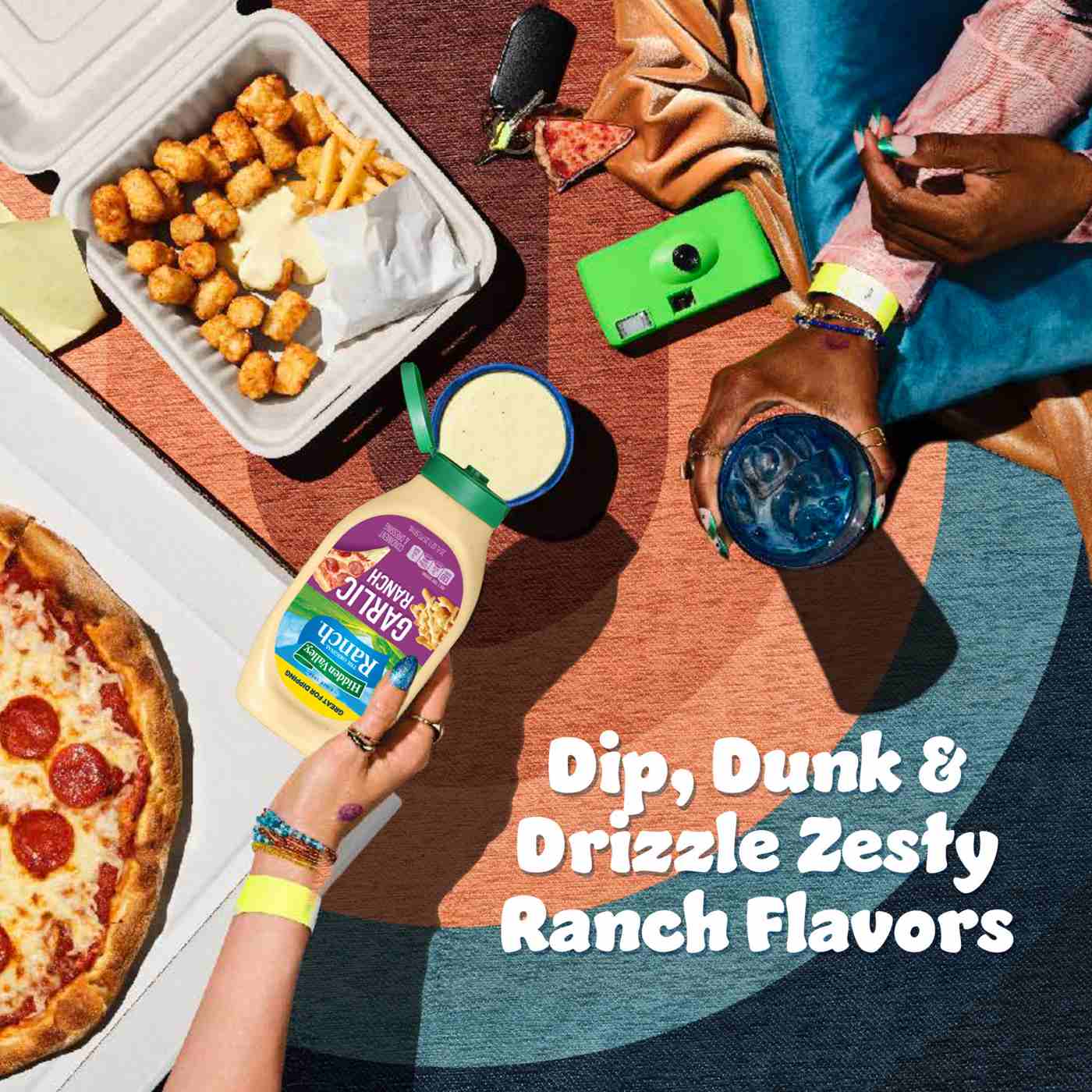 Hidden Valley Garlic Ranch Condiment and Dressing Bottle; image 7 of 13