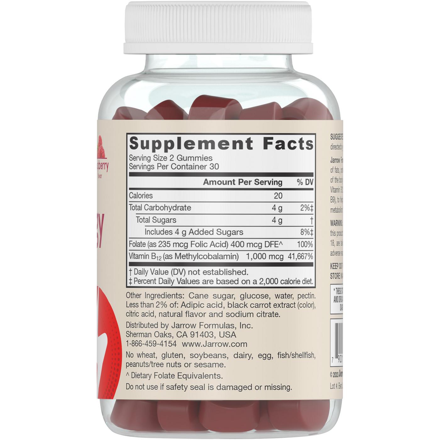 Jarrow Formulas B12 Energy Gummies; image 2 of 3