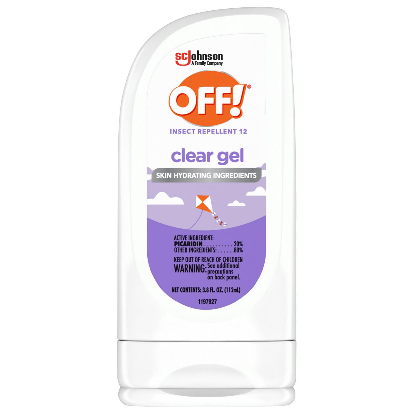 Off! Clear Gel Insect Repellent 12; image 1 of 7