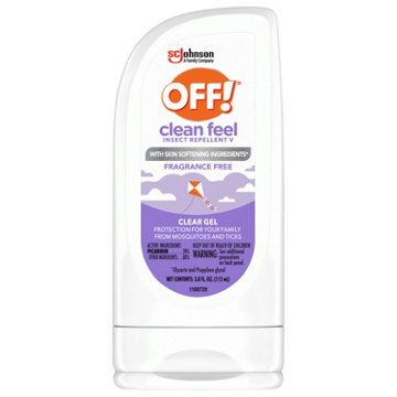 OFF! Clean Feel Clear Gel Insect Repellent V, 3.8 oz