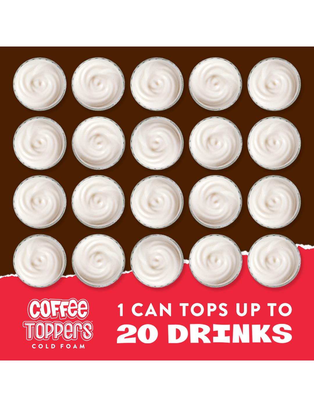 Coffee Toppers White Chocolate Cold Foam; image 4 of 5