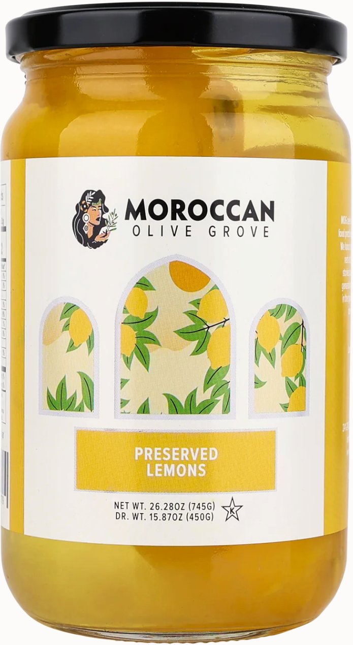 Moroccan Olive Grove Preserved Lemons, 26.28 oz | Central Market