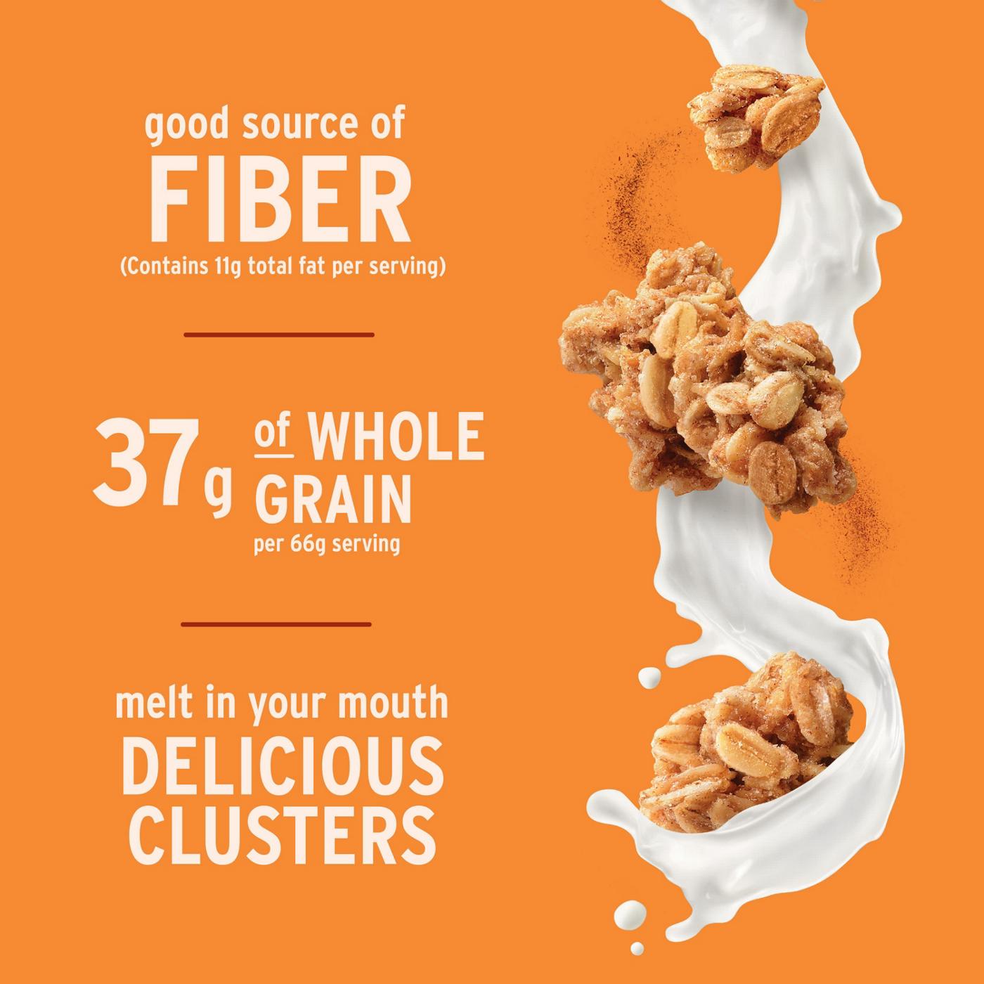 Kellogg's Extra Crispy Clusters Cinnamon Cereal; image 3 of 5