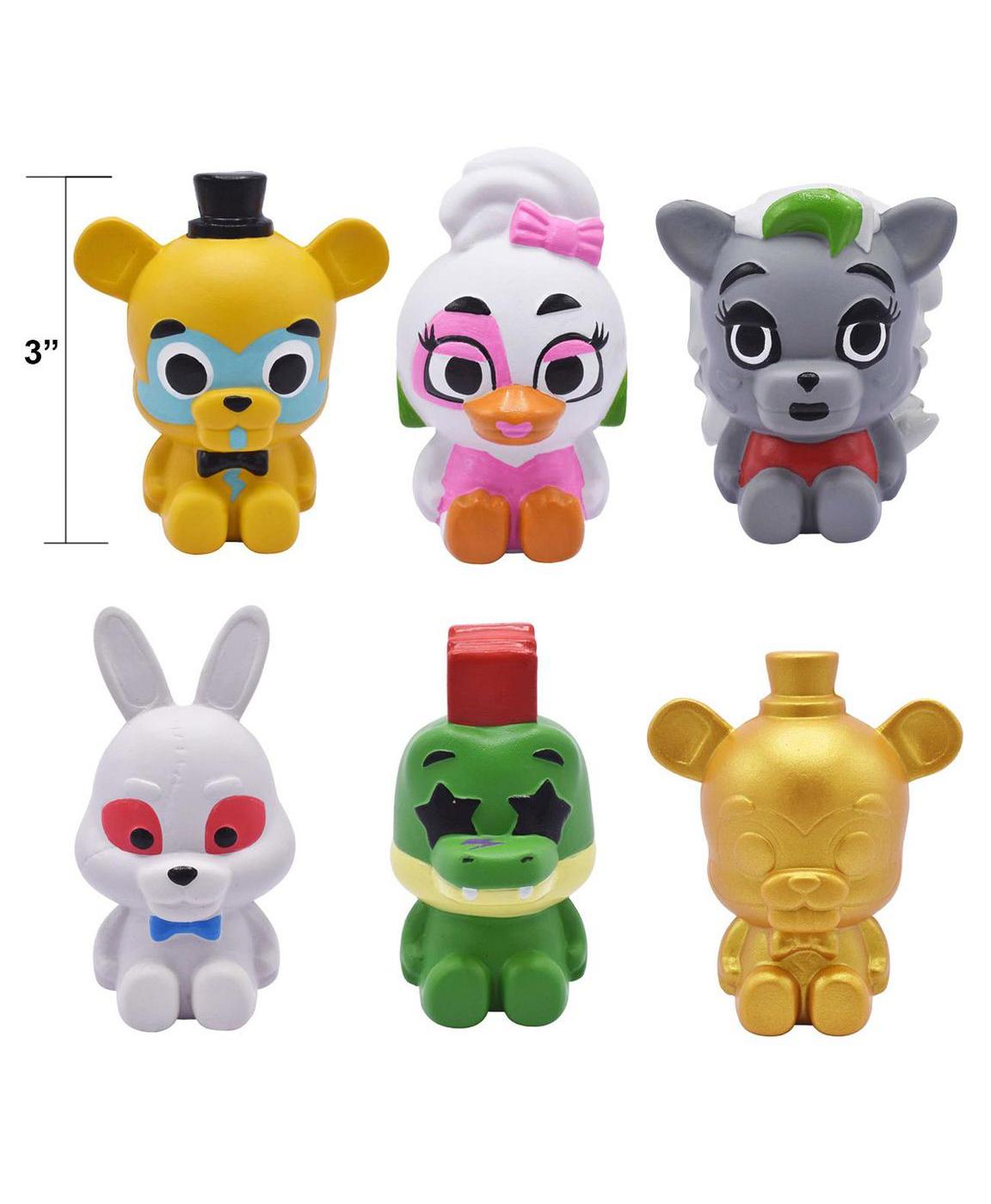 Five Nights At Freddy's SquishMe Serie 1 Sammlerbox – 5 Weiche Figuren Zum Drücken