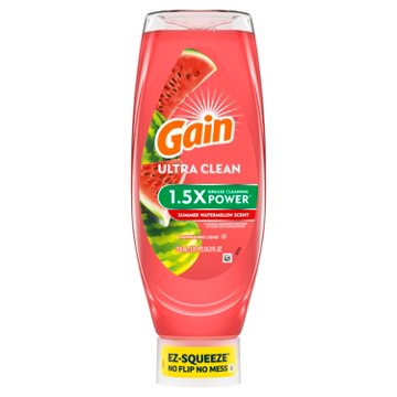 Gain Ultra Bleach Alternative Liquid Dish Soap - Summer Watermelon Scent