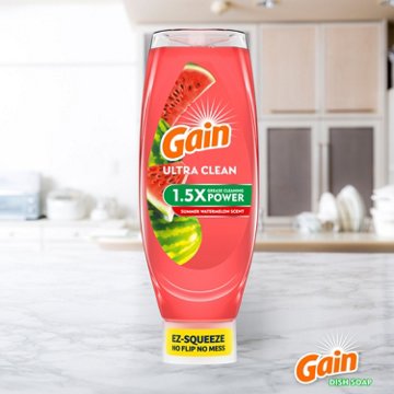 Gain Ultra Bleach Alternative Liquid Dish Soap - Summer Watermelon Scent
