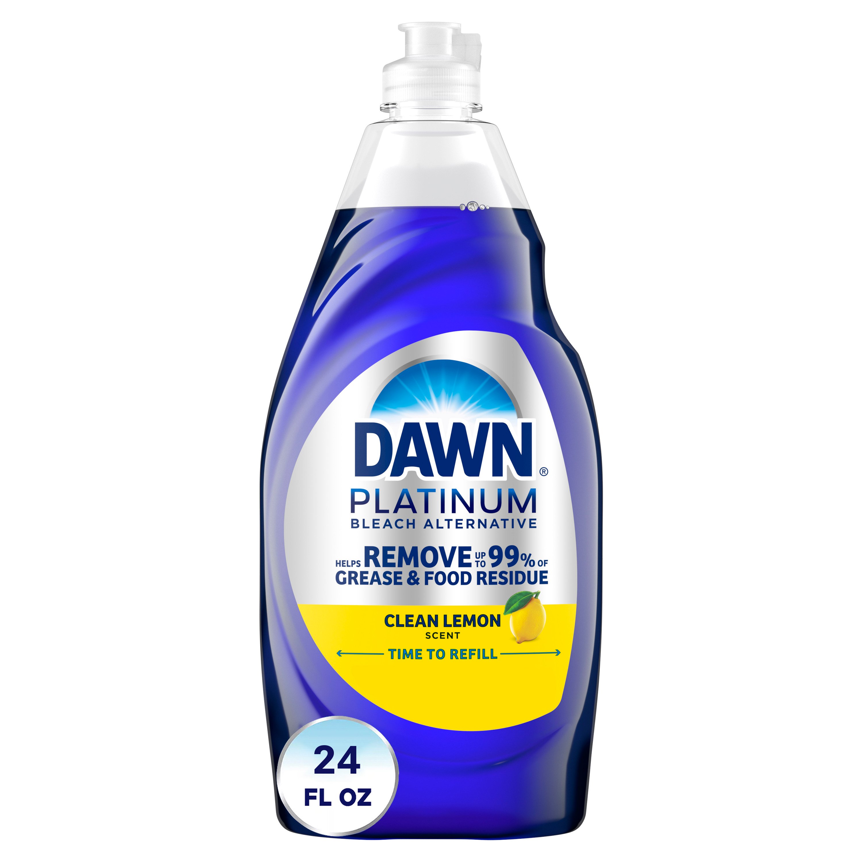 Dawn Platinum Bleach Alternative Clean Lemon Liquid Dish Soap Shop