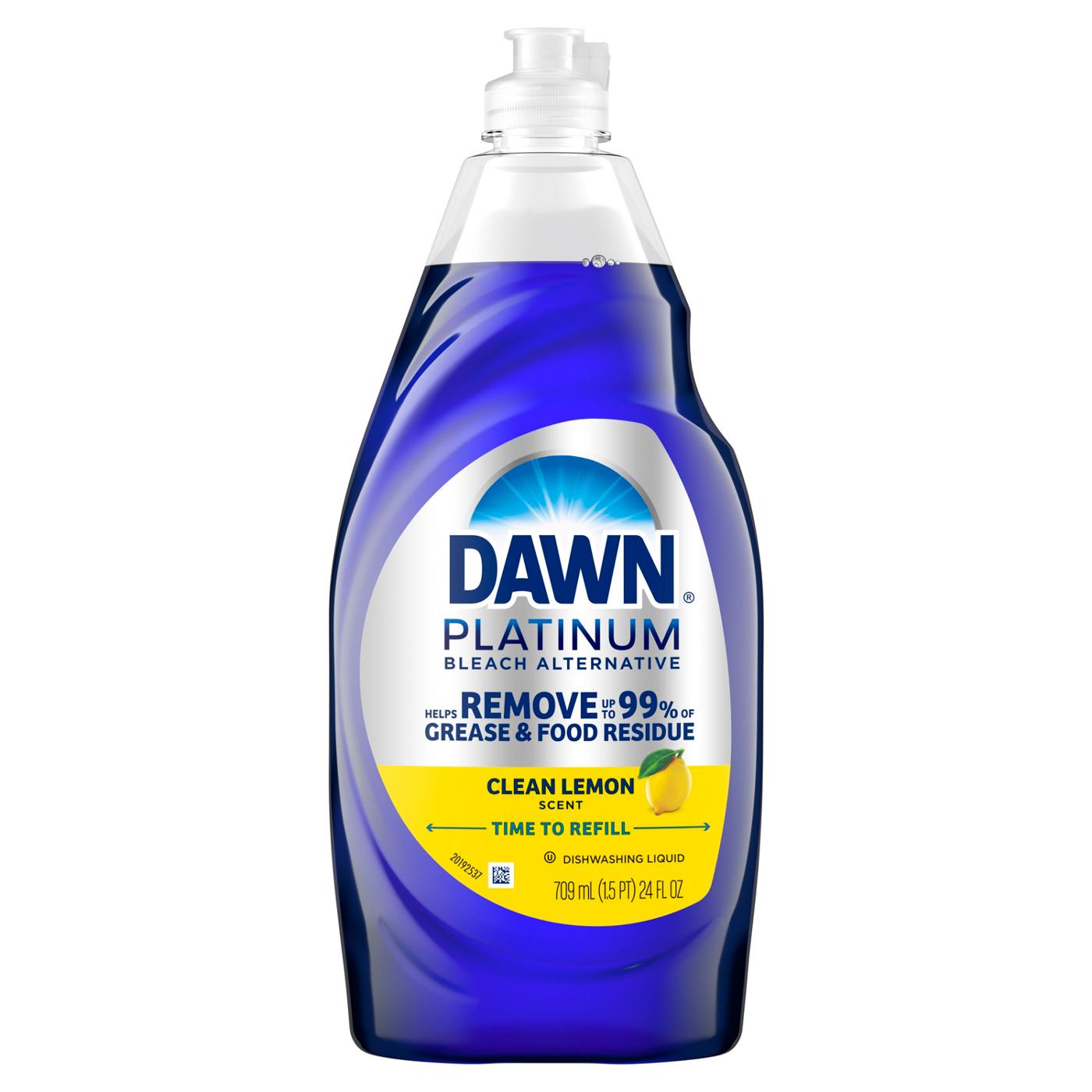 Dawn Platinum Bleach Alternative Liquid Dish Soap - Lemon; image 6 of 10