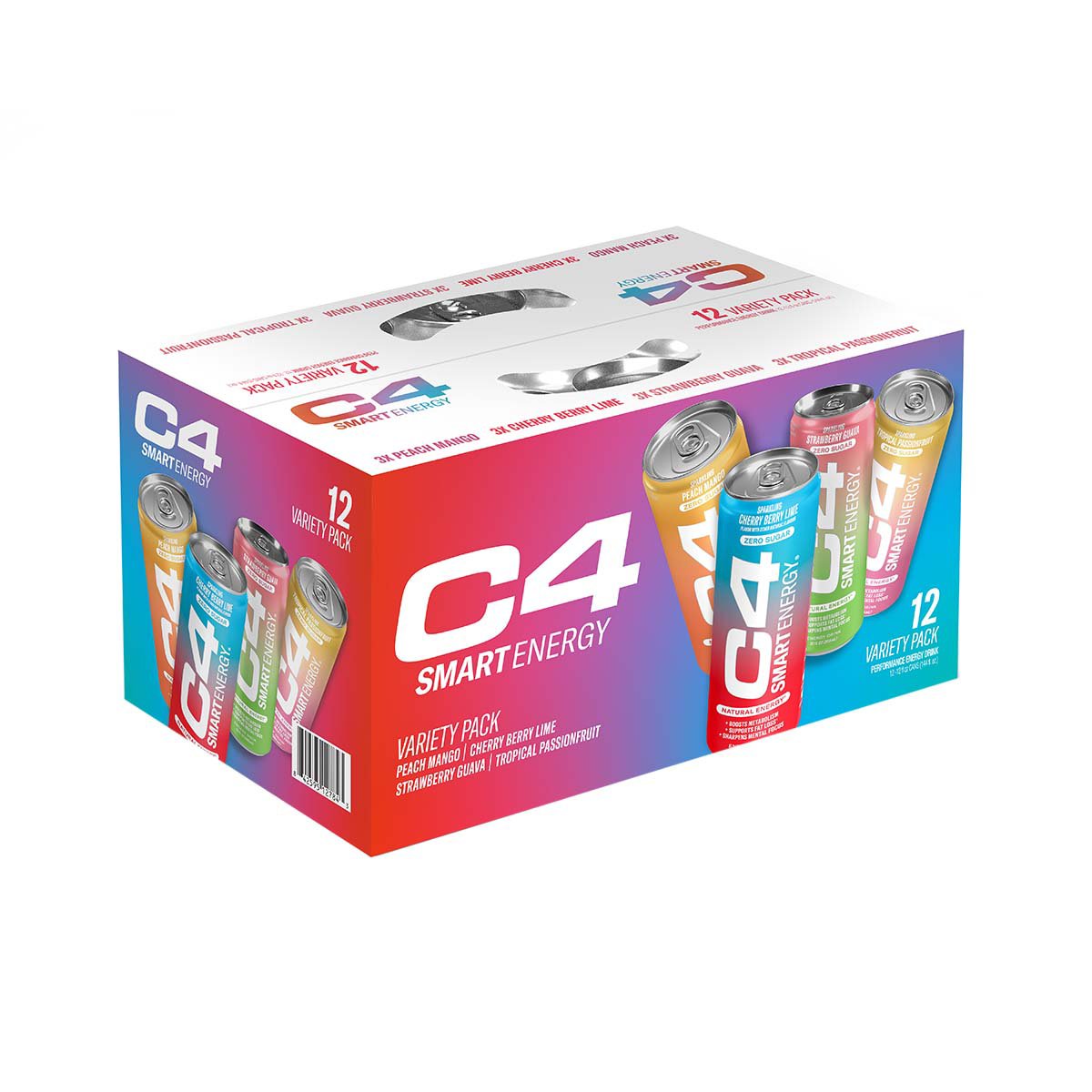 Cellucor C4 Smart Energy Drink Variety Pack 12 pk Cans Shop Diet