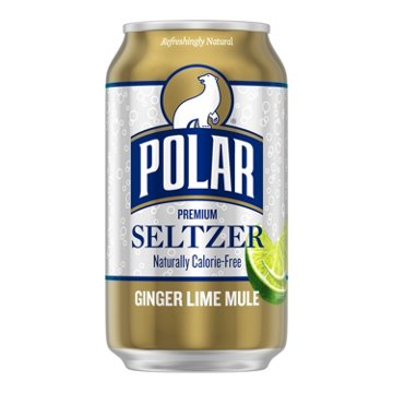 Polar Seltzer Water Ginger Lime Mule 8 pk Cans
