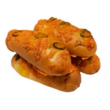 H-E-B Bakery Scratch-Made Jalapeño Cheese Submarine Rolls, 4 ct