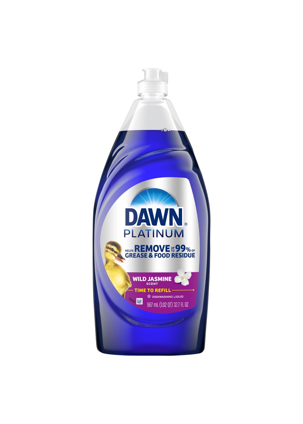 Dawn Platinum Wild Jasmine Liquid Dish Soap; image 1 of 2
