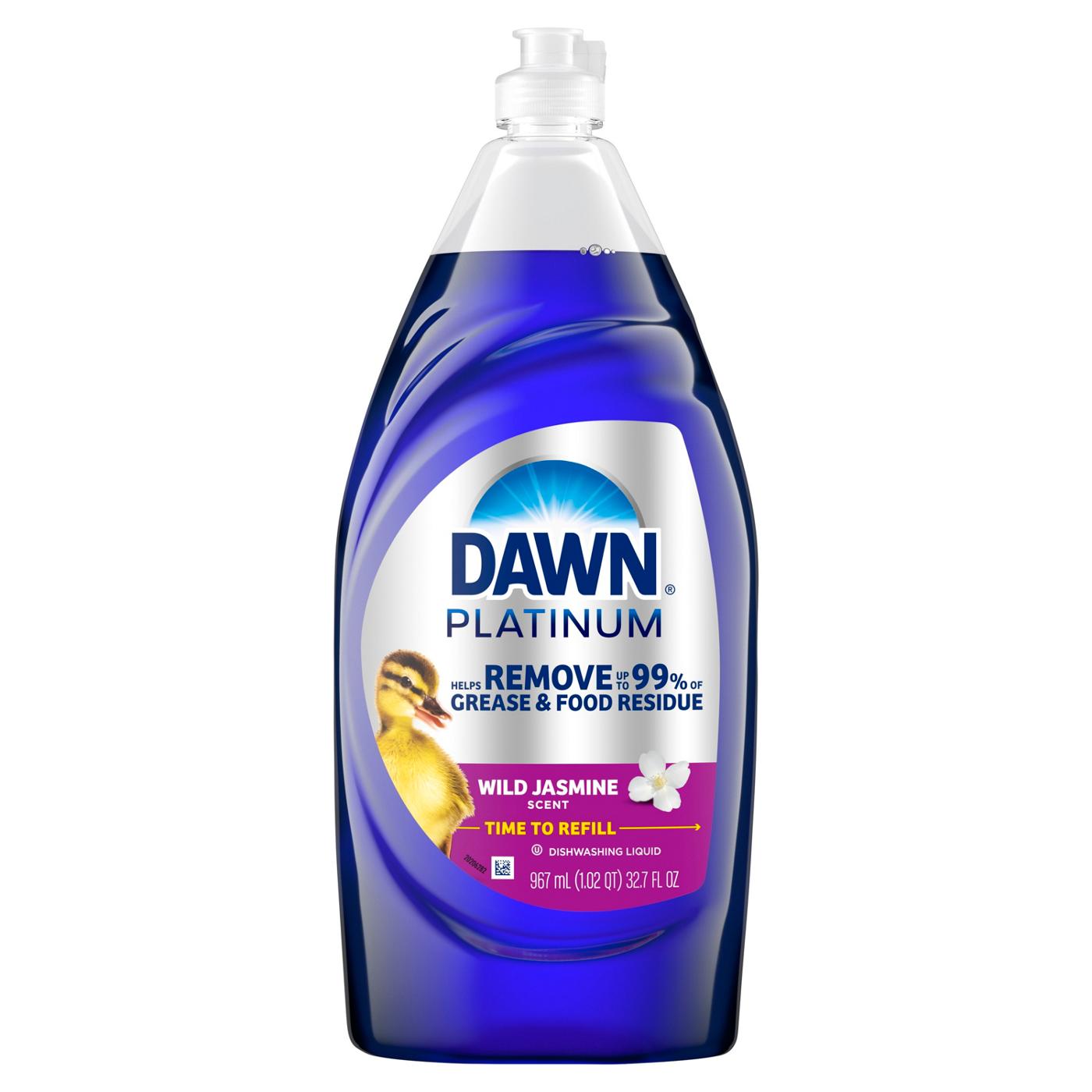 Dawn Platinum Bleach Alternative Liquid Dish Soap - Wild Jasmine; image 10 of 10