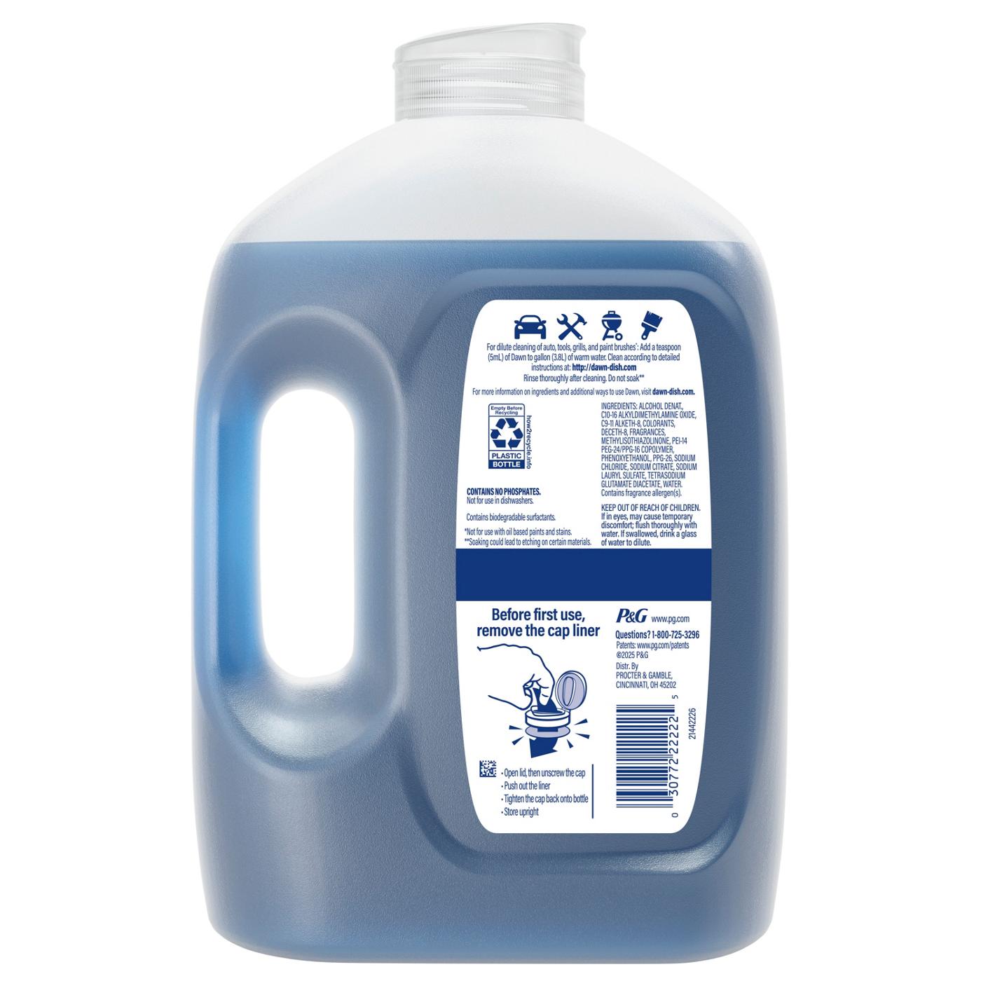 Dawn Platinum Dish Soap Refill Size -  Clean Lemon ; image 3 of 3