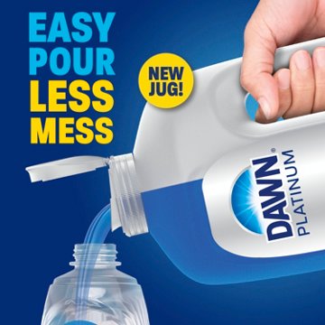 Dawn Platinum Refill Jug Dish Soap, 51.5 oz