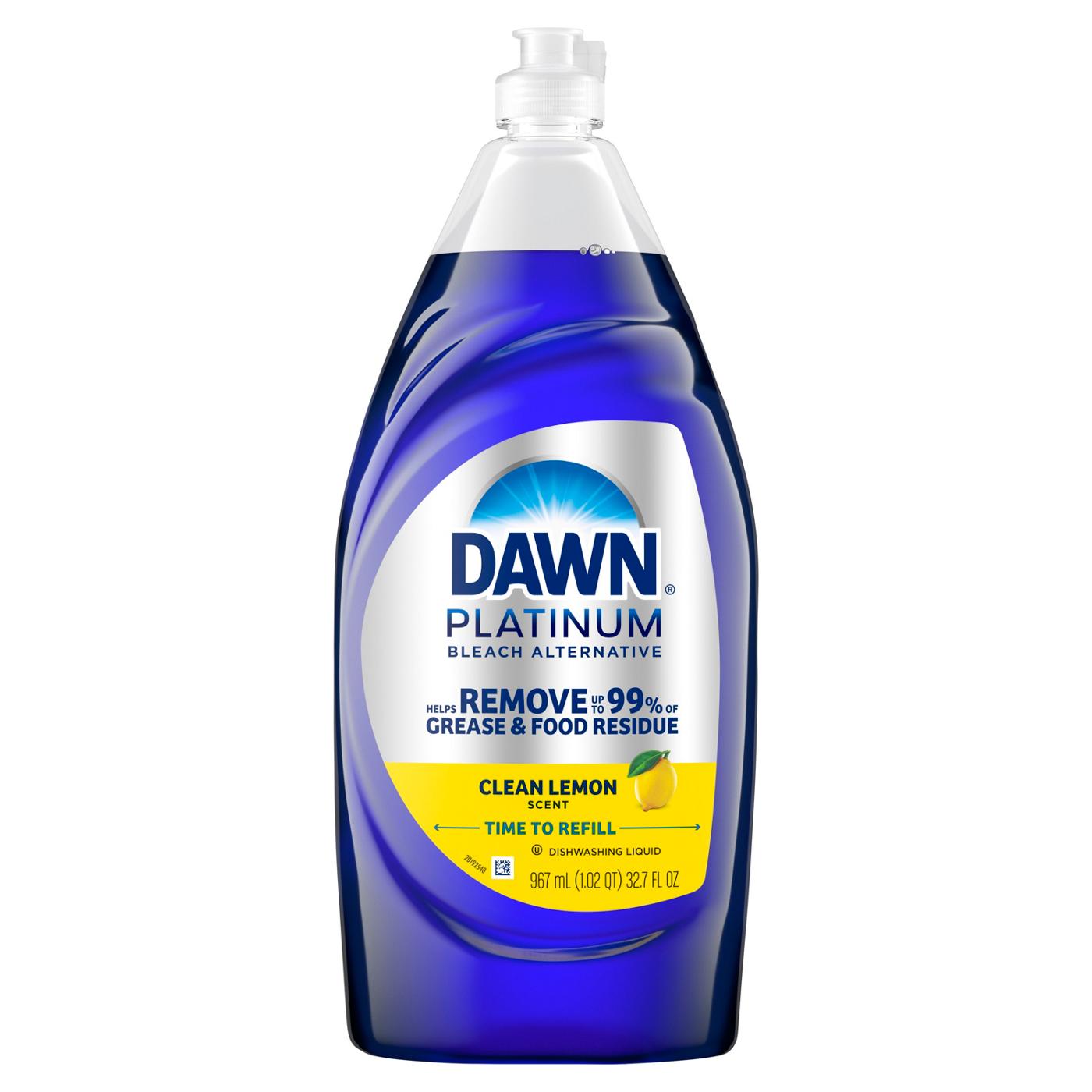 Dawn Platinum Bleach Alternative Liquid Dish Soap - Lemon; image 9 of 10