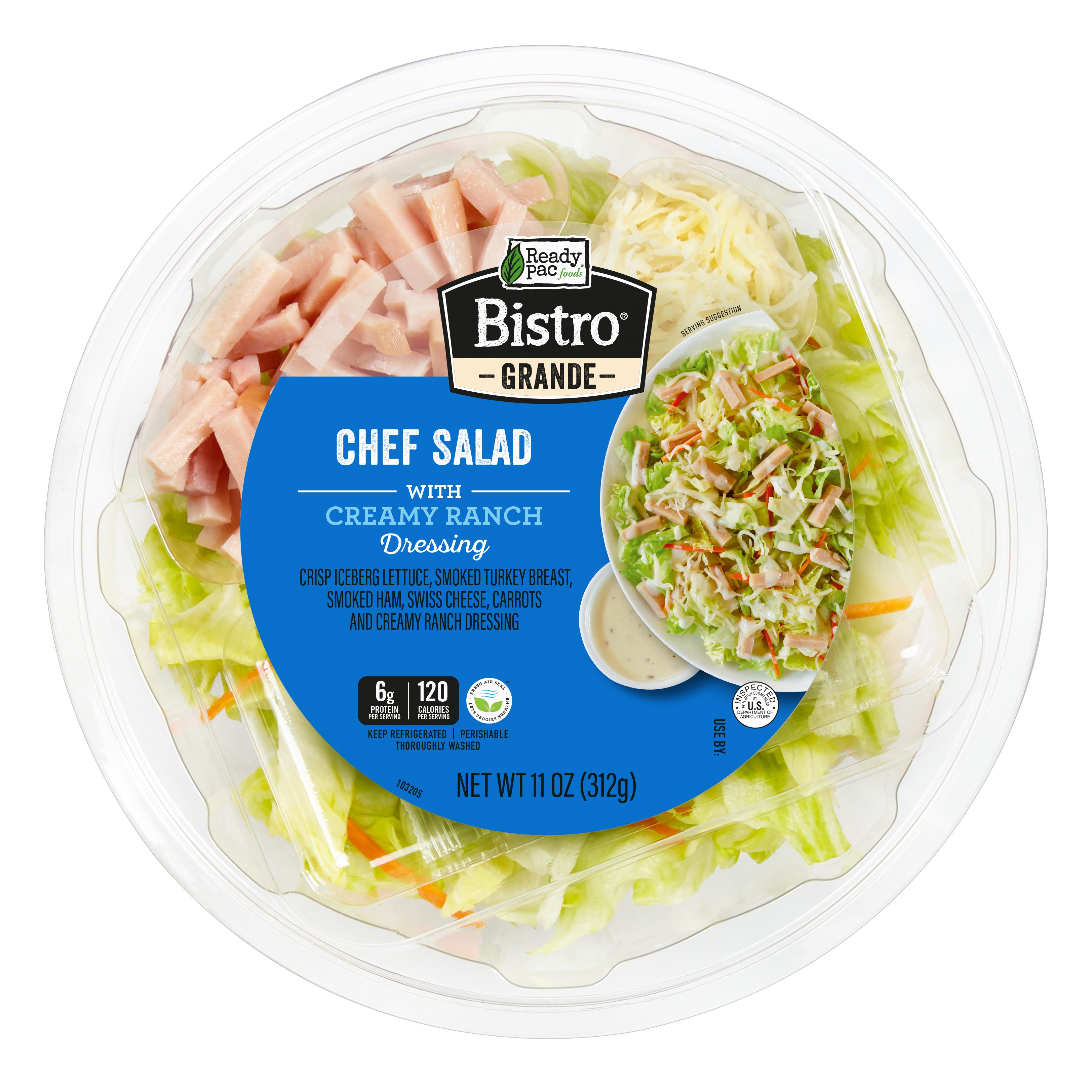 Ready Pac Bistro Grande Salad Bowl Chef Shop Salads at HEB