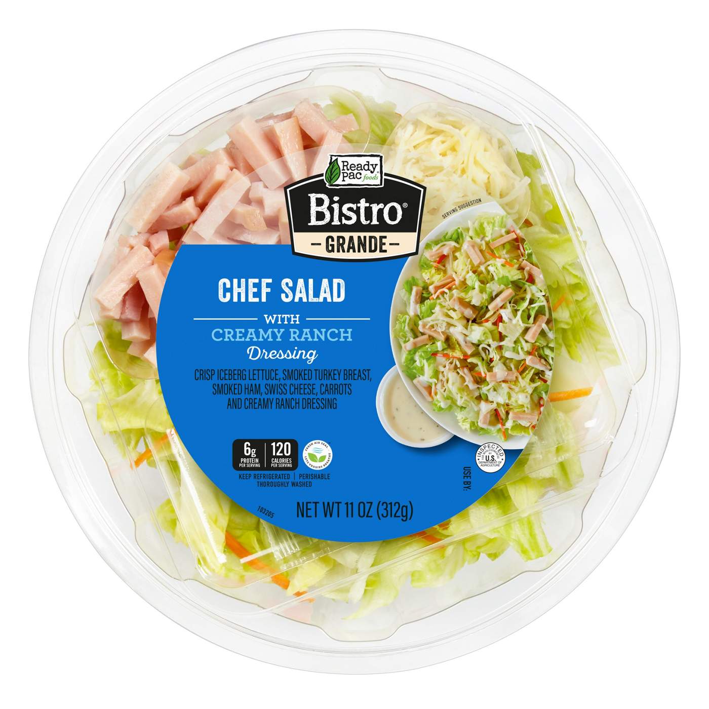 Ready Pac Bistro Grande Salad Bowl - Chef; image 1 of 2