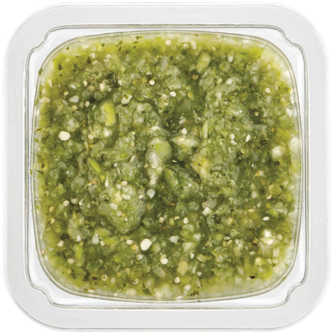 H-E-B Mi Tienda Molcajete-Style Salsa Tomatillo – Medium; image 2 of 2