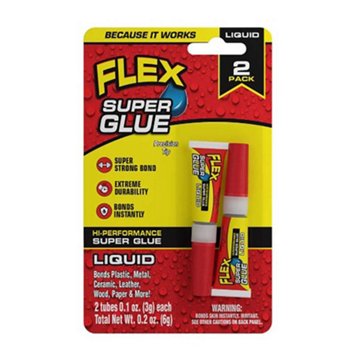 Flex Seal Super Glue Liquid, 2 pk