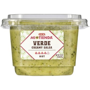 H-E-B Mi Tienda Creamy Salsa Verde - Hot, 16 oz