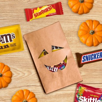 M&M'S, Snickers, Skittles, & Starburst Assorted Fun Size Candy - Party Size