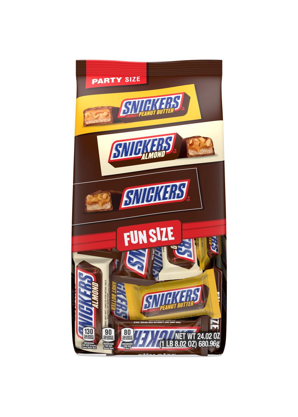 Snickers Assorted Fun Size Chocolate Candy - Party Size; image 1 of 7