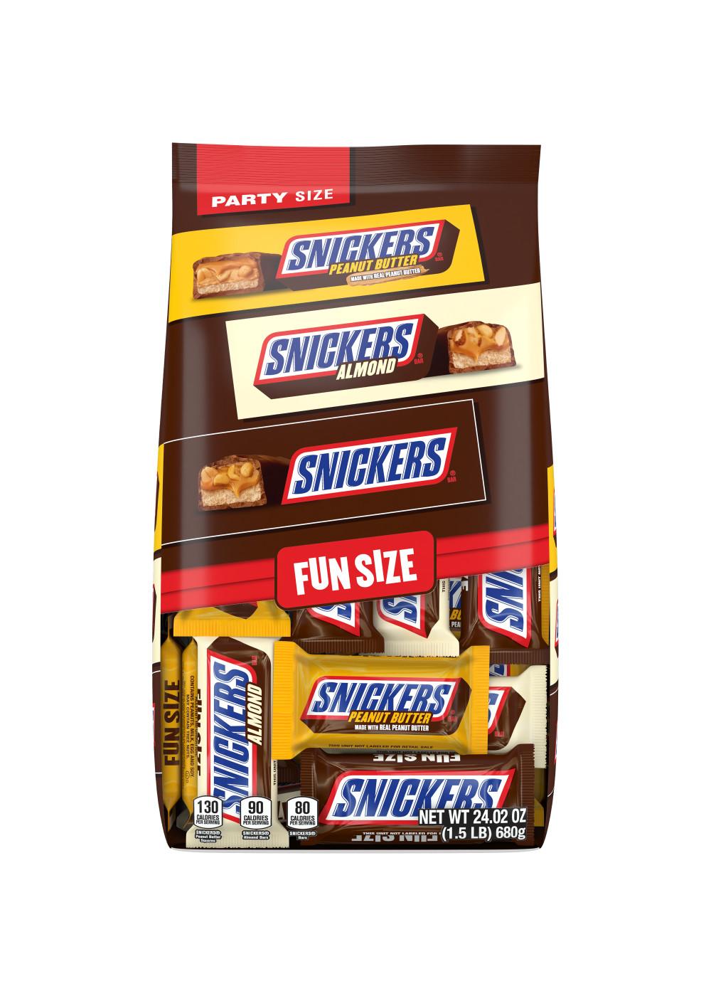 Snickers Assorted Fun Size Chocolate Candy - Party Size; image 3 of 10