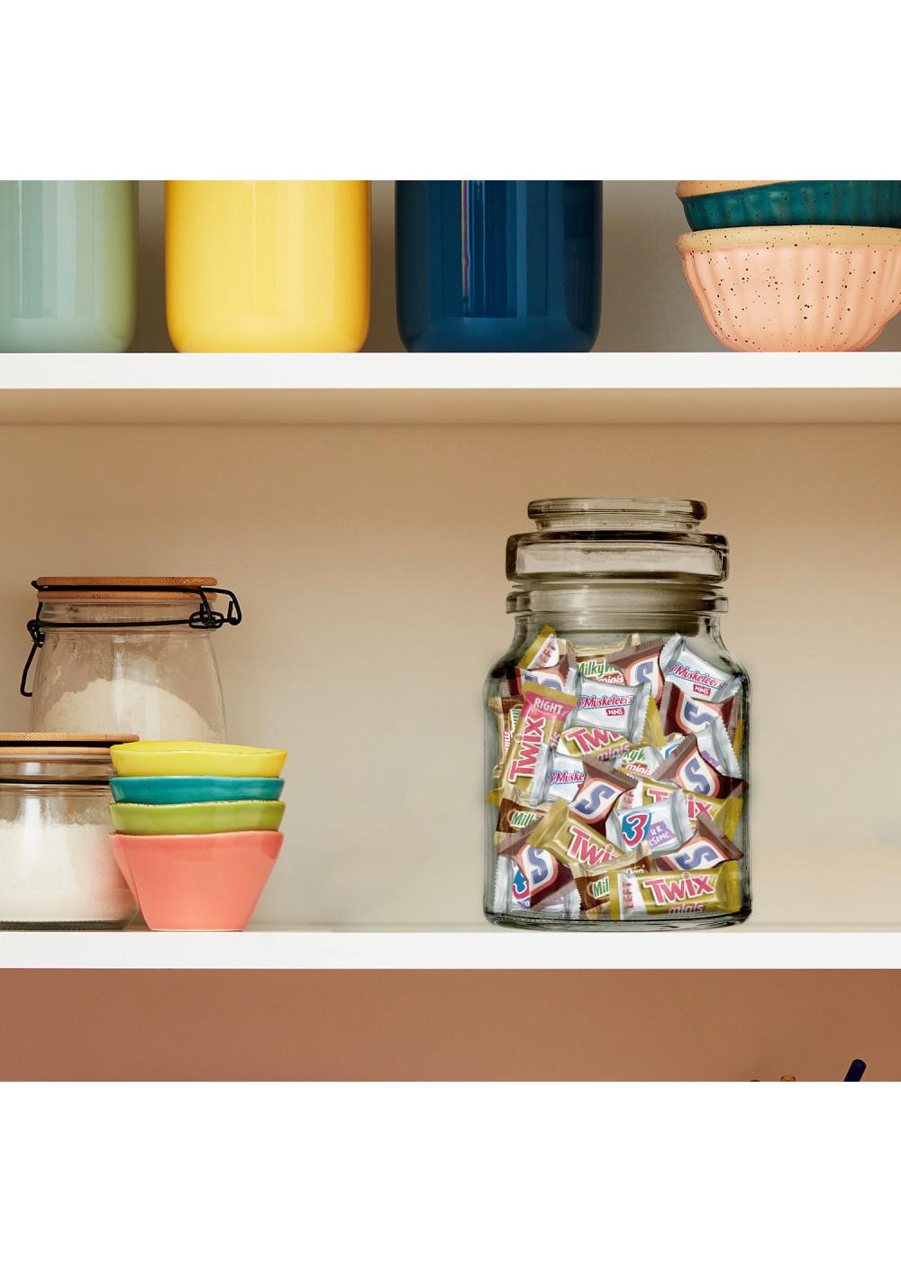 Snickers, Twix, Milky Way & 3 Musketeers Minis Chocolate Candy Bars Variety Jumbo Pack; image 2 of 10