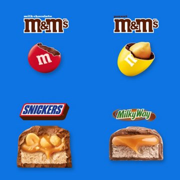 M&M'S, Snickers, & Milky Way Assorted Fun Size Chocolate Candy - Jumbo Pack