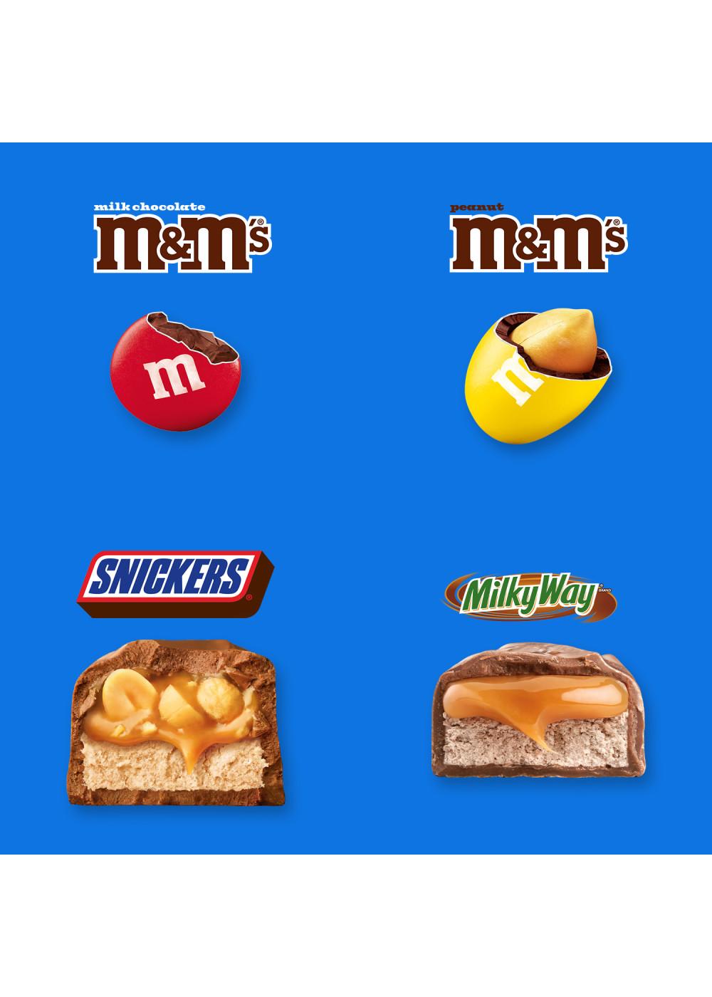 M&M'S, Snickers, & Milky Way Assorted Fun Size Chocolate Candy - Jumbo Pack; image 6 of 7