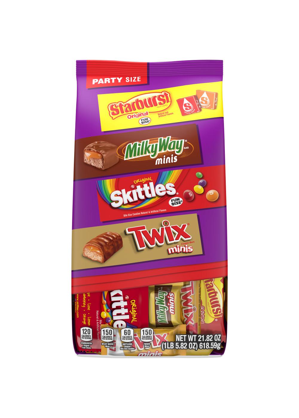 Twix, Milky Way, Skittles, & Starburst Assorted Minis Candy - Party Size; image 5 of 10