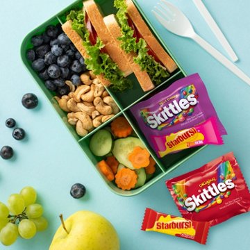 Skittles & Starburst Assorted Fun Size Chewy Candy - Party Size