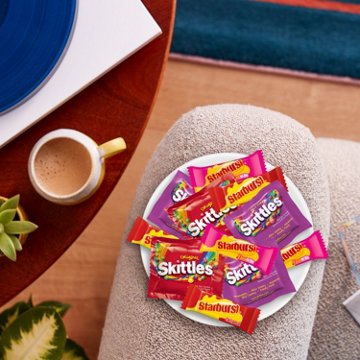 Skittles & Starburst Assorted Fun Size Chewy Candy - Party Size