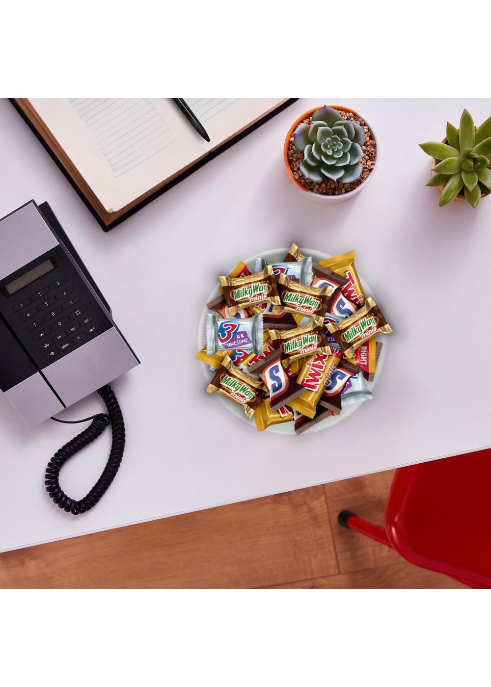 Snickers, Twix, Milky Way & 3 Musketeers Minis Milk Chocolate Bars - Party Size; image 2 of 10