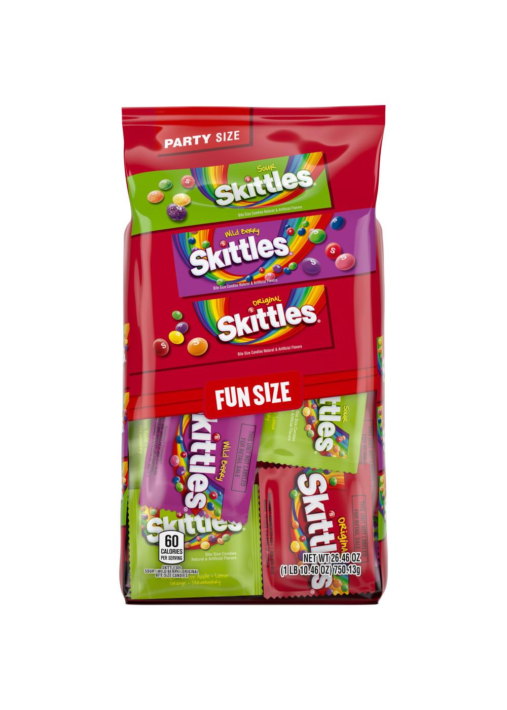 Skittles Assorted Fun Size Candy - Party Size; image 1 of 7