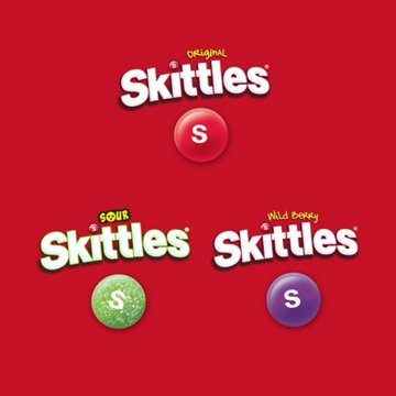 Skittles Assorted Fun Size Chewy Fruit Candy - Party Size, 26.46 oz