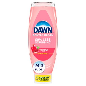 Dawn Gentle Clean EZ-Squeeze Liquid Dish Soap - Pomegranate & Rose Water