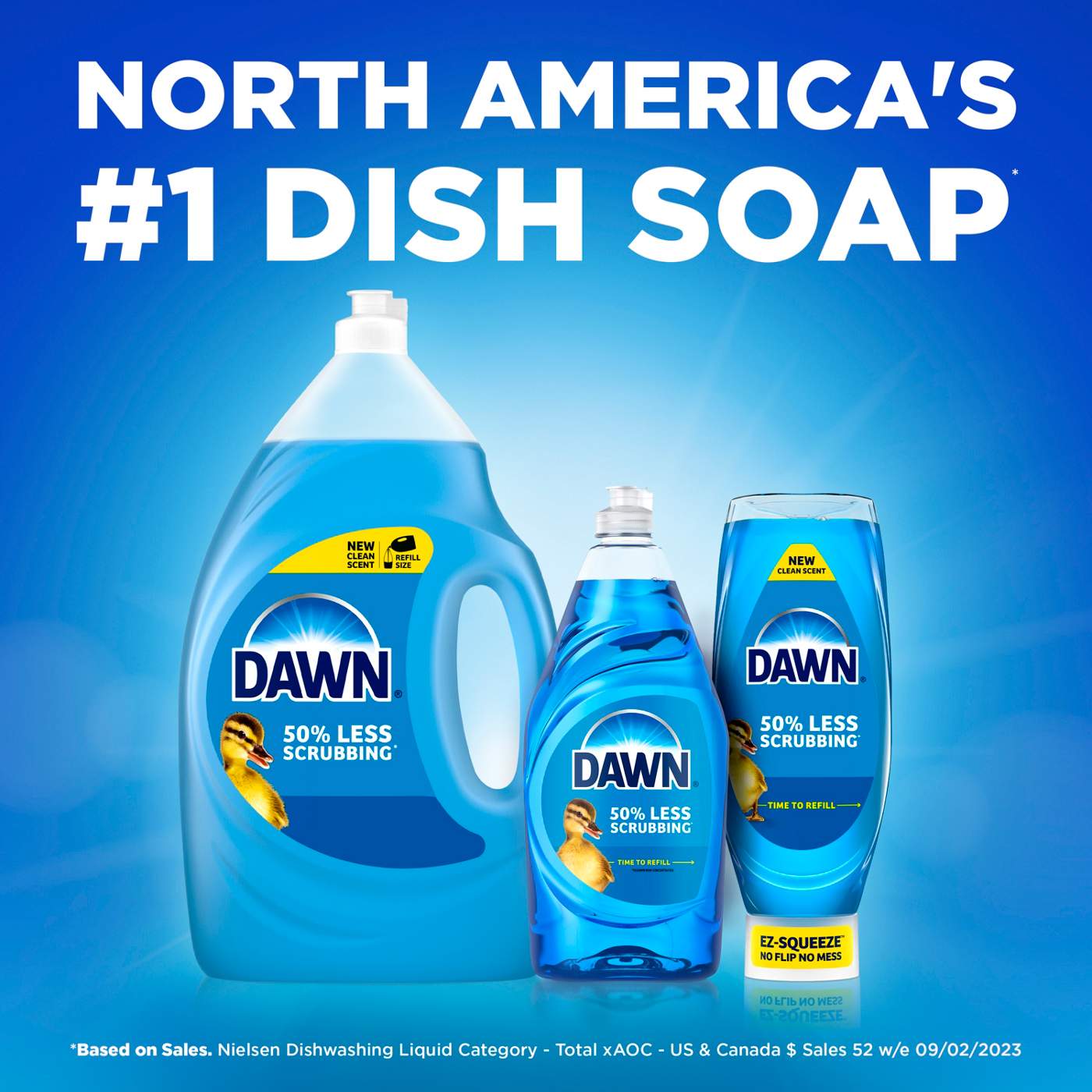 Dawn Gentle Clean EZ-Squeeze Liquid Dish Soap - Pomegranate & Rose Water; image 5 of 10