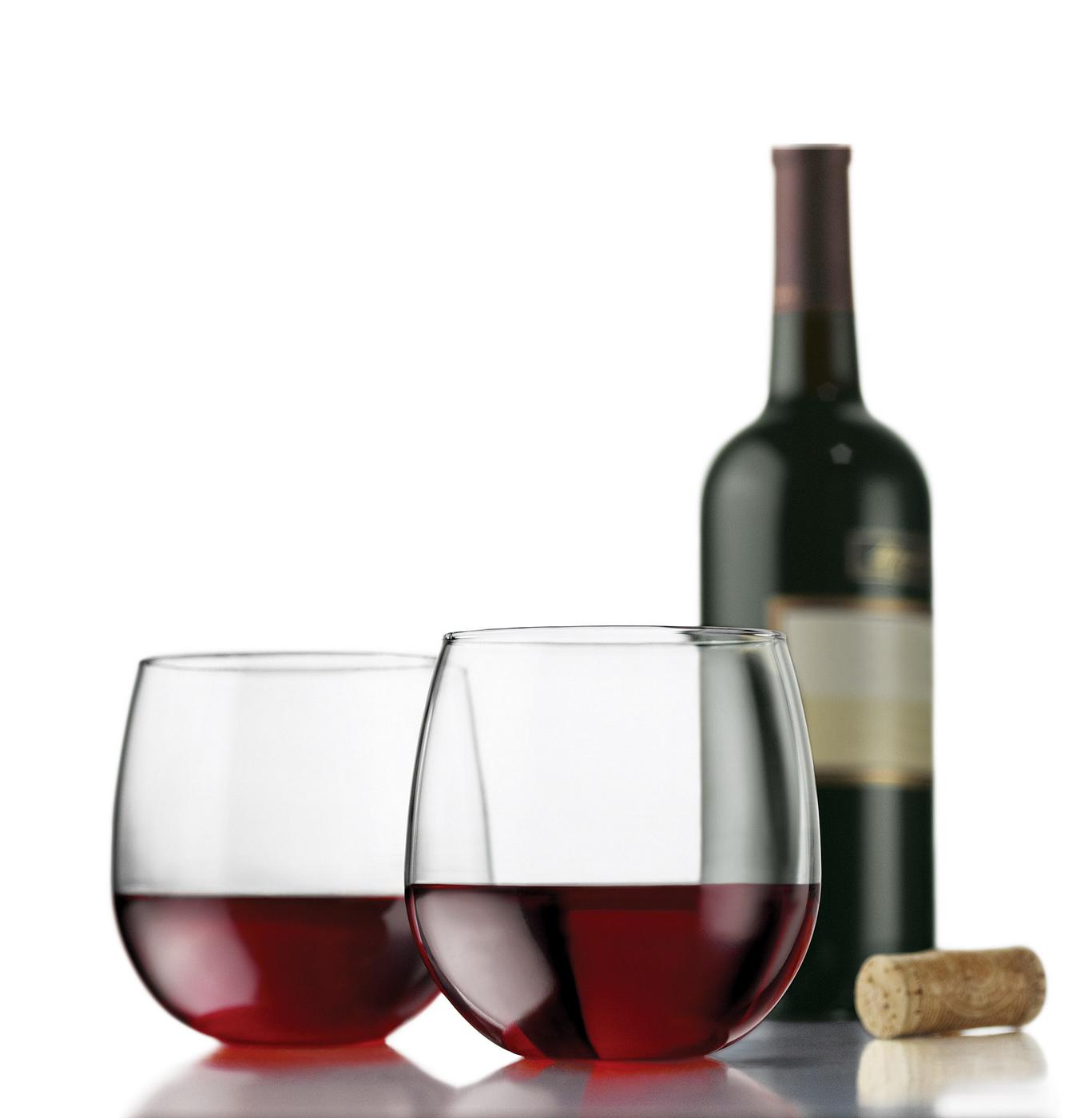 Libbey Vina Stemless Wine Glass Set, 4 Pk; image 2 of 4