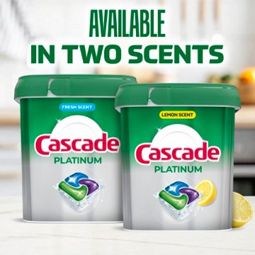 Cascade Platinum Action Pacs Dawn Dishwasher Pods - Fresh Scent