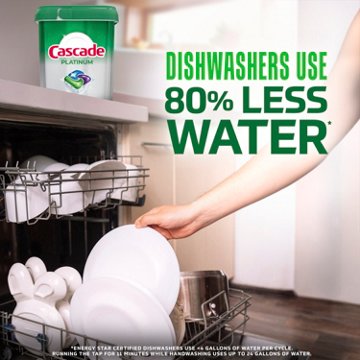 Cascade Platinum Action Pacs Dawn Dishwasher Pods - Fresh Scent