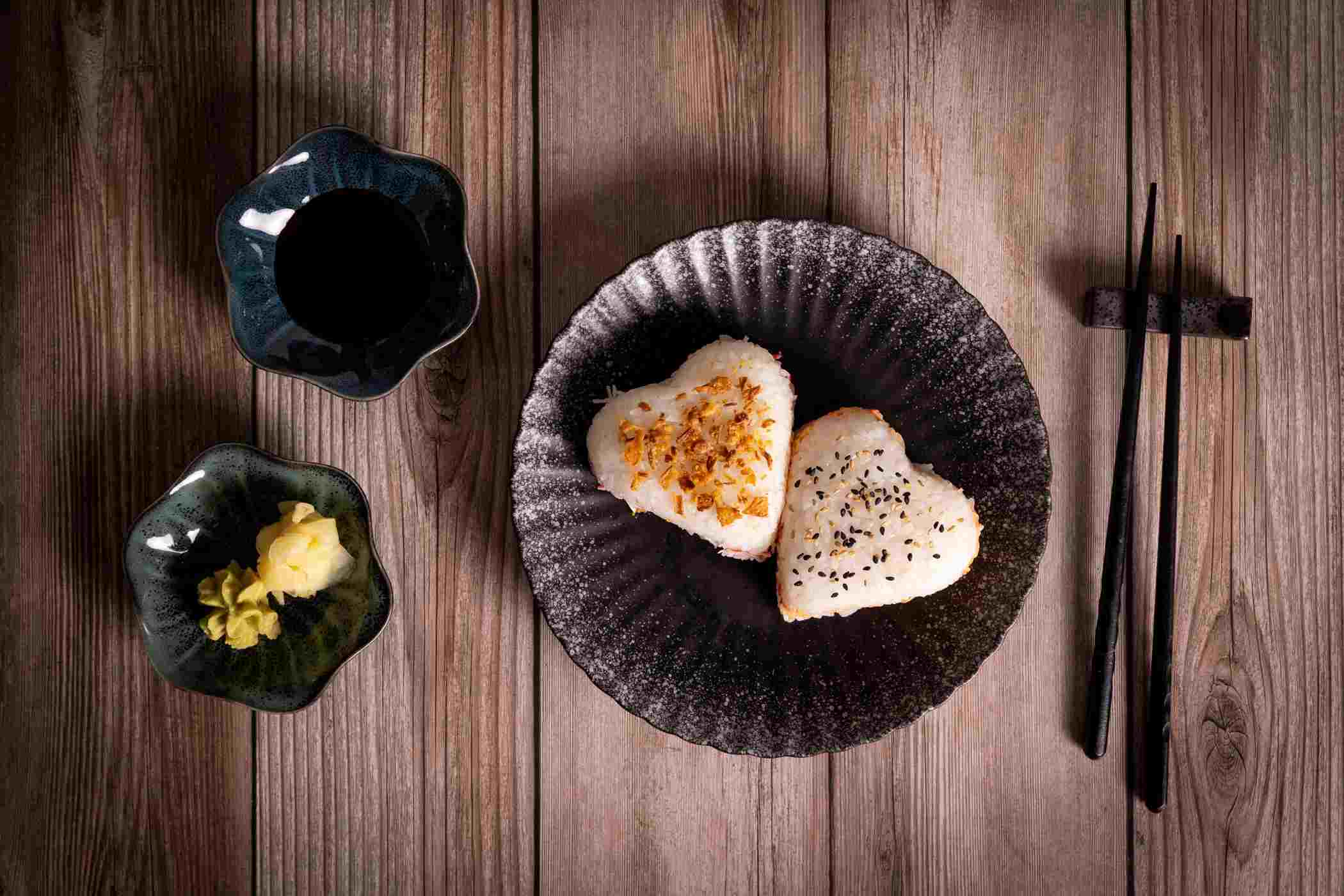 HEB Sushiya Valentine’s Day Perfect Pair Combo Onigiri Imitation Crab