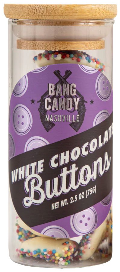Bang Candy White Chocolate Buttons, 2.5 oz | Central Market - Really ...