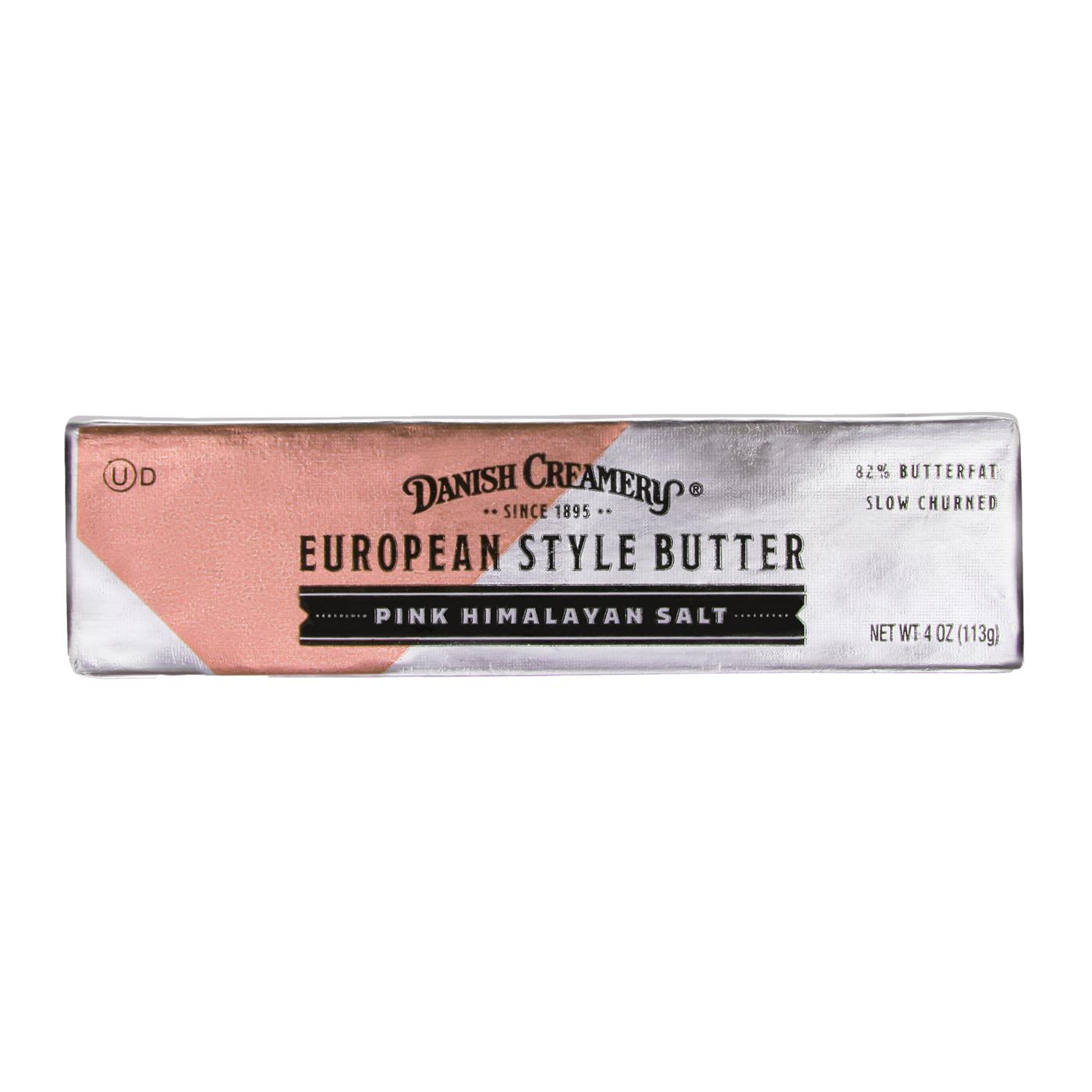 Danish Creamery Pink Himalayan Salt European Style Butter; image 1 of 2