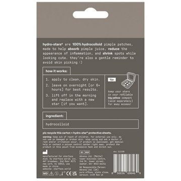 Starface Hydro-Star Earth Pimple Patches