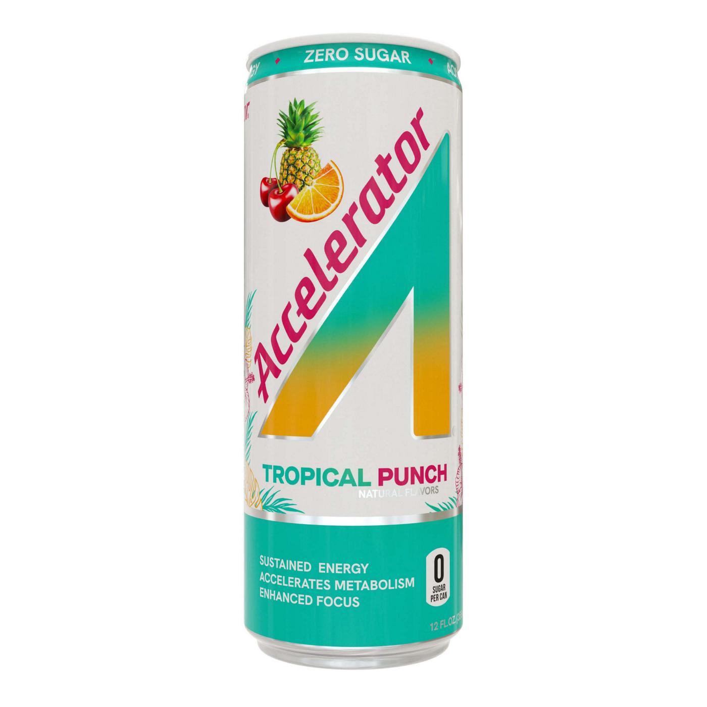 Accelerator Zero Sugar Energy Drink - Tropical Punch; image 1 of 5