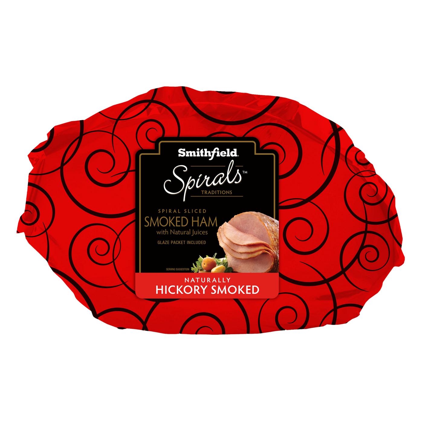 Cooks Fully Cooked Brown Sugar Hickory Smoked Spiral Sliced Half Ham, 10.977 Pound -- 4 per Case