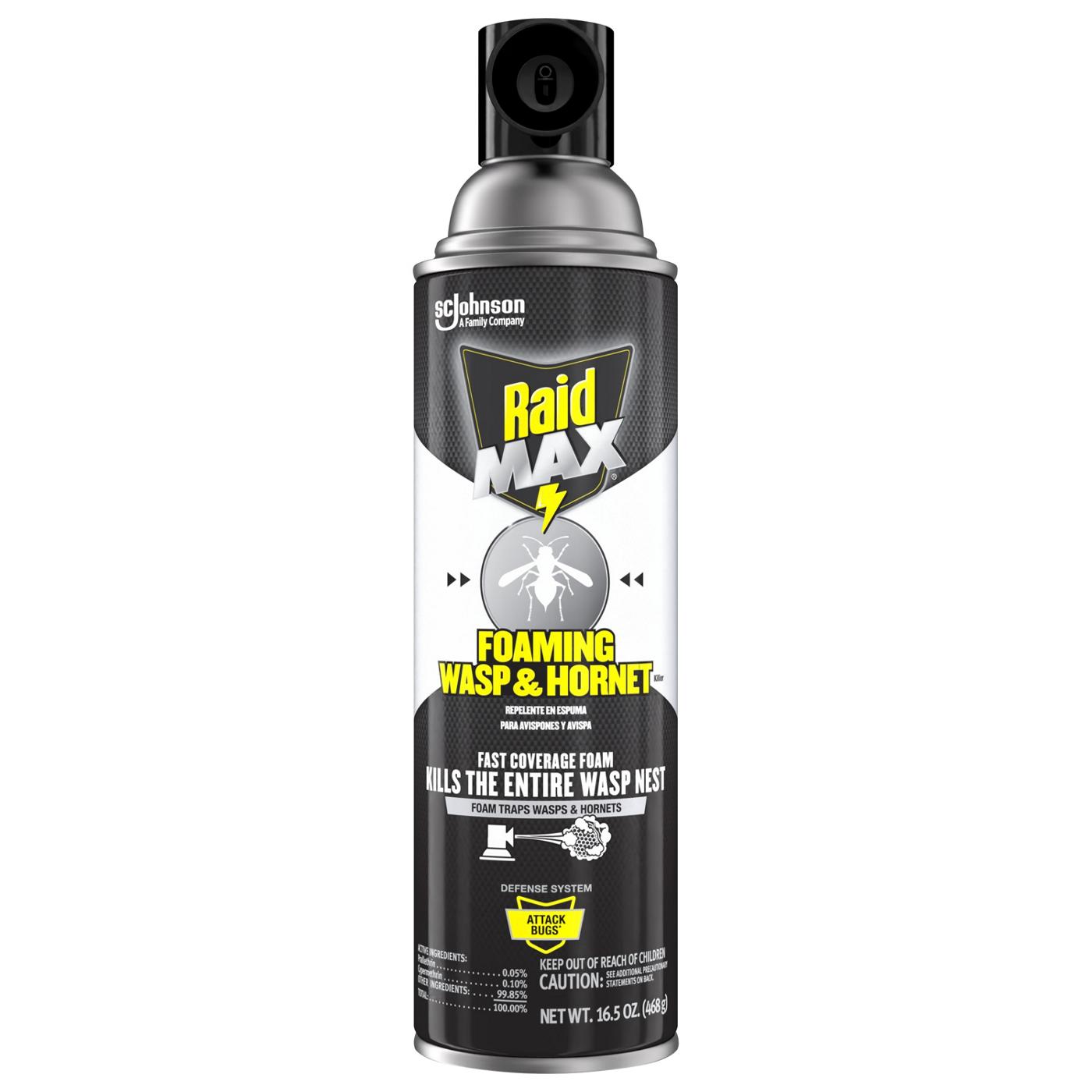 Raid Max Foaming Wasp & Killer Shop Insect killers at HEB