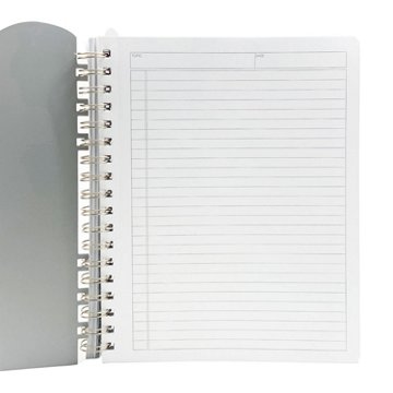 Carolina Pad Noted Neutrals Notebook - Gray, 7.38" x 9.5"